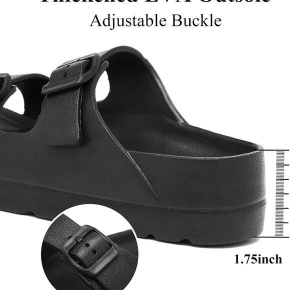 Womens Platform Sandals Beach Sandal Slides Woman - Picture 5 of 6